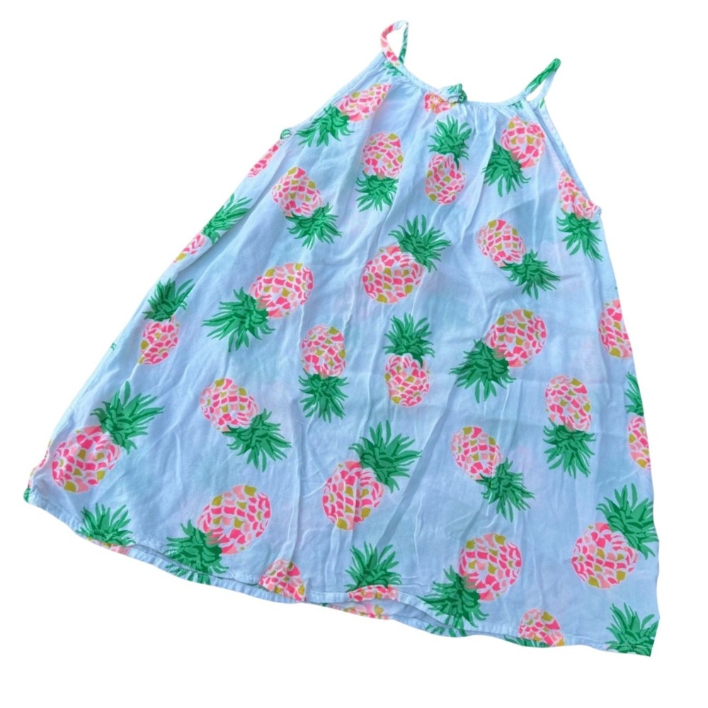 Janie and Jack Kids Girls Pineapple Print Sundress Size 4
